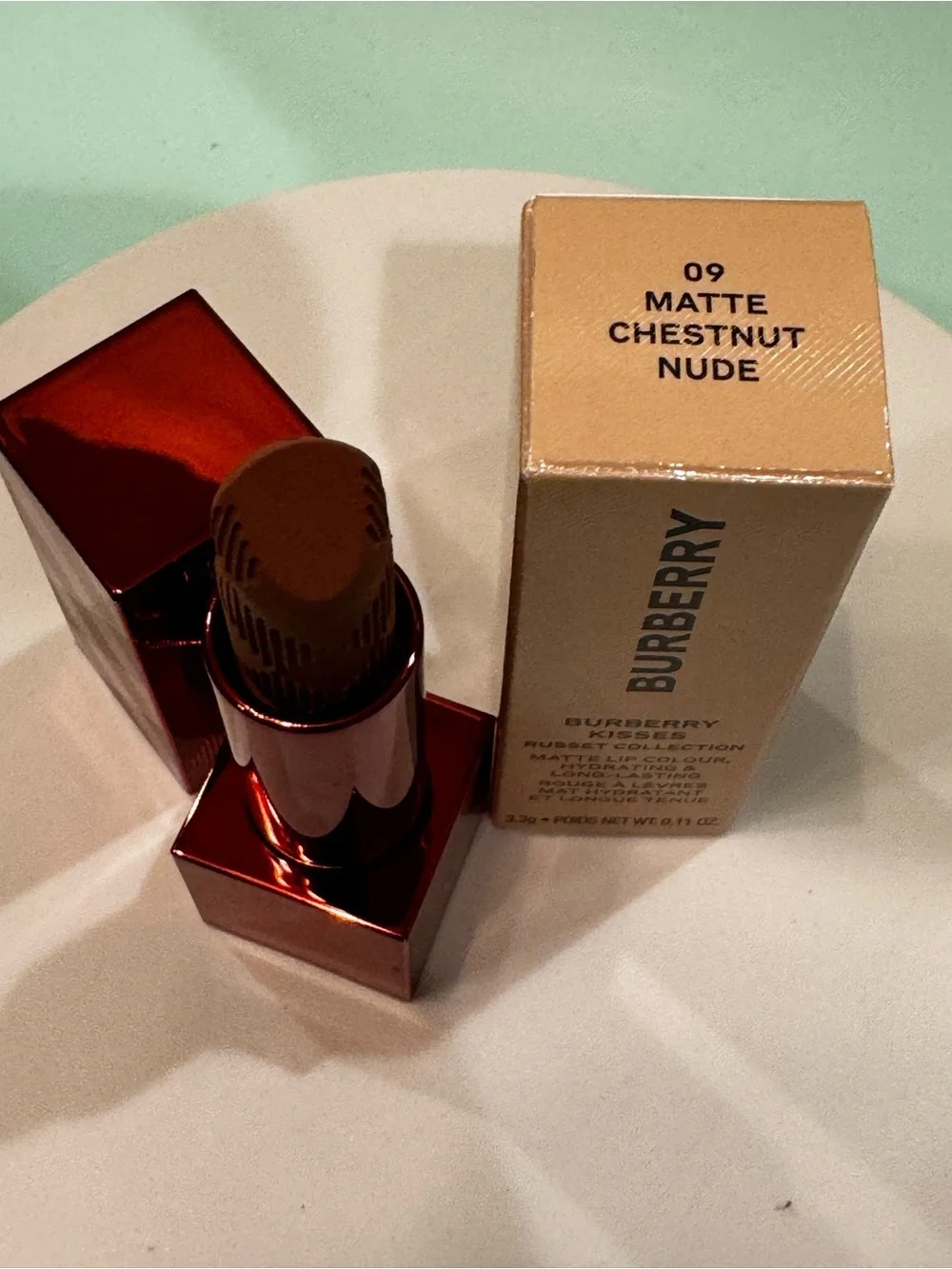 Burberry Kisses Matte Lipstick - Chestnut Nude Brown